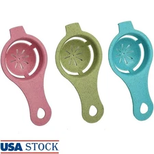 Food-Grade Resin Egg Separator Baking Cooking Easy Use Kitchen Tool Helper