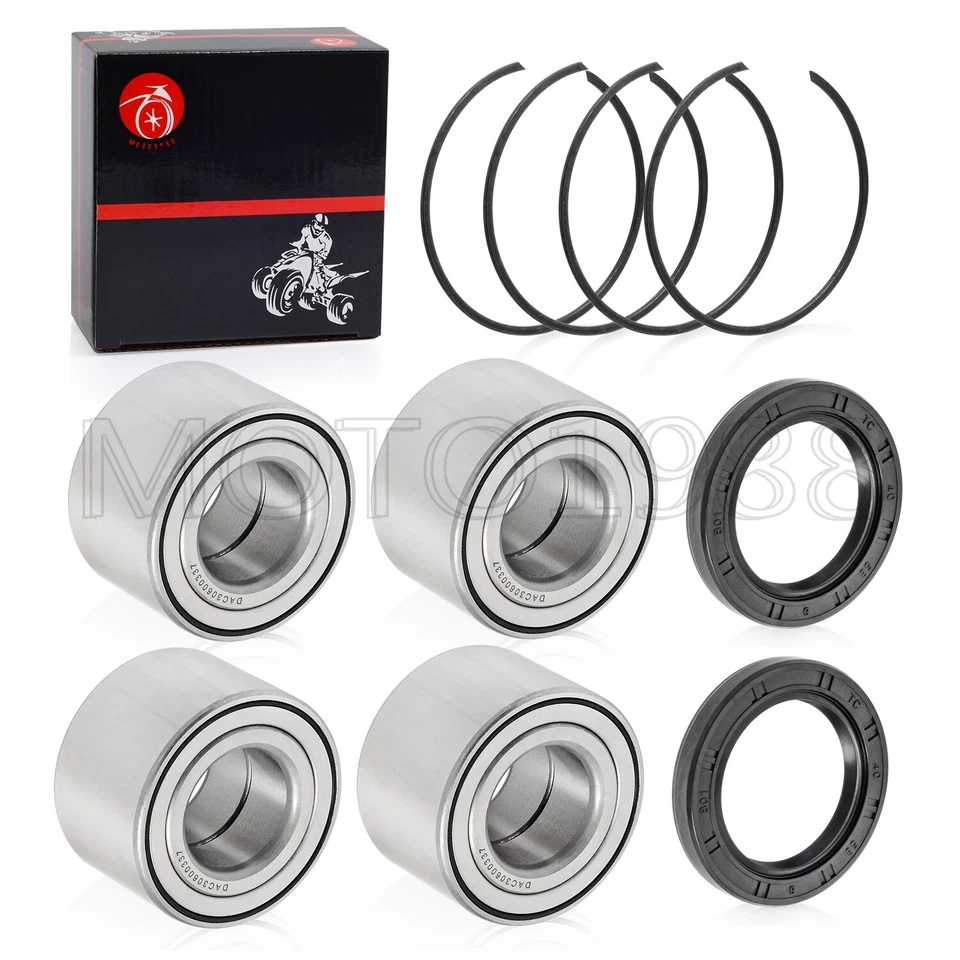 Kit de sellado de rodamientos de rueda delanteros y traseros para Can-Am Maverick 1000R/Max 1000R 2013-16 Foto 2 de 4