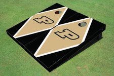 Purdue University Gold And Black Matching Diamond Cornhole Boards