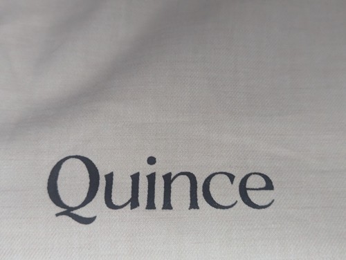 Quince Mongolian Cashmere Cotton Duvet Cover 3PC Set Color Natural King/Cal NEW - Picture 3 of 7