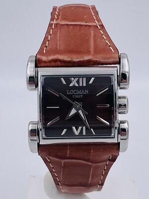 Locman Uhr Latin Lover Lady 506MM/395 35x28mm Leder sehr reduziert neu