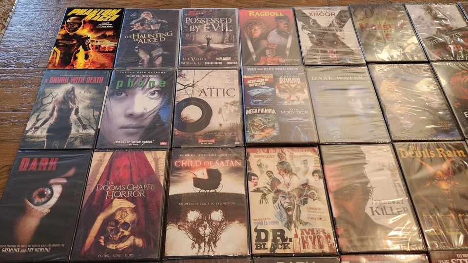New Sealed DVD Lot | 7 Random Chosen Horror Movies | No Doubles | Surprise - Image 3 of 4
