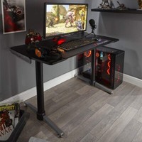 Gaming Schreibtisch Gaming Tisch Pc Tisch Computertisch X Rocker Panther Carbon