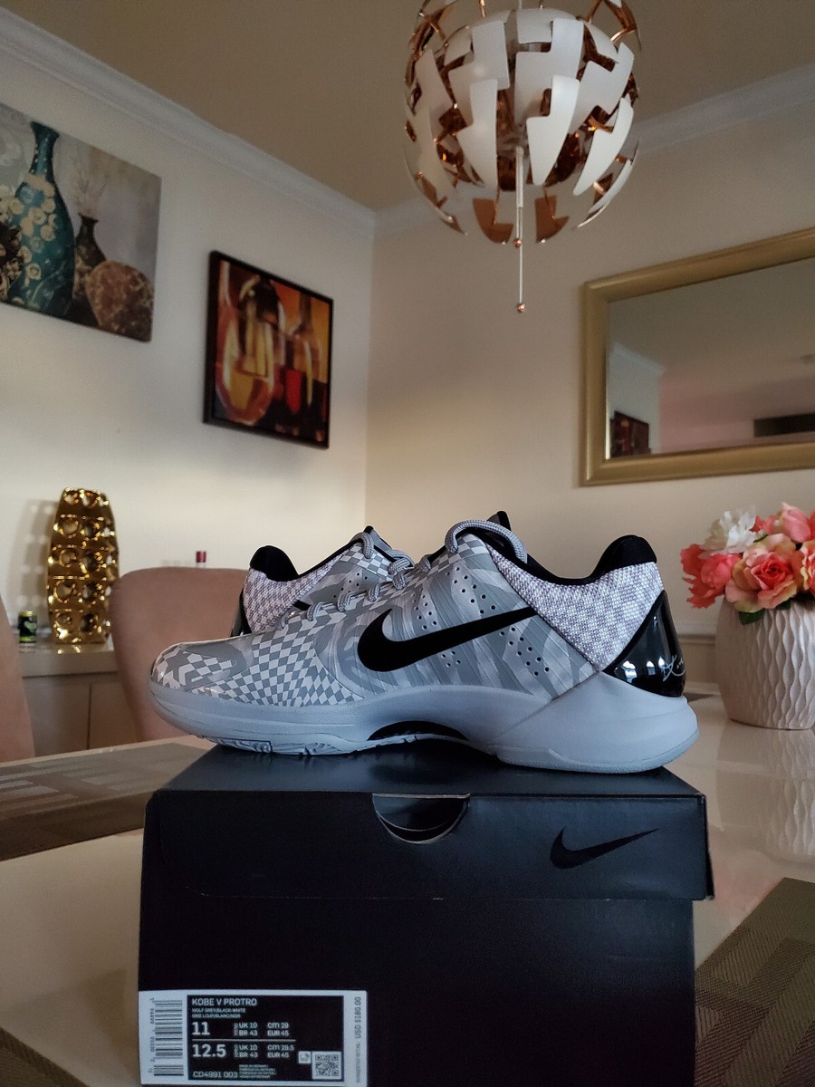 Nike Kobe 5 Protro Zebra PE Mamba Rage Elite CD4991-003 sz Nike Kobe 5 Protro Zebra PE Mamba Rage Elite CD4991-003 sz