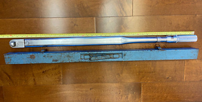 Torque Controls Inc. T.C.I. 1248R.L Torque Wrench 39'' Long 3/4 Drive Made In USA