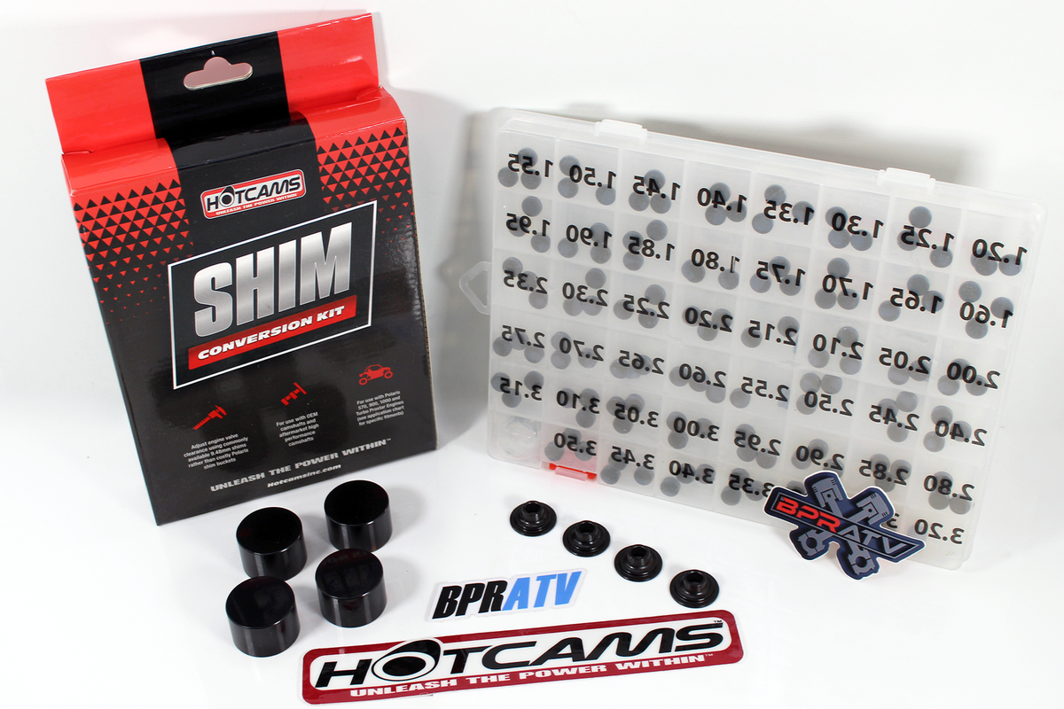 14-20 Polaris RZR 900 XP 900 Hot Cams Valve Shim Conversion Kit
