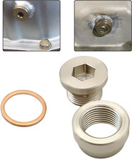 12MM KIT STEEL BUNG STEEL PLUG WASHER Transmission sump drain plug Oil pan d