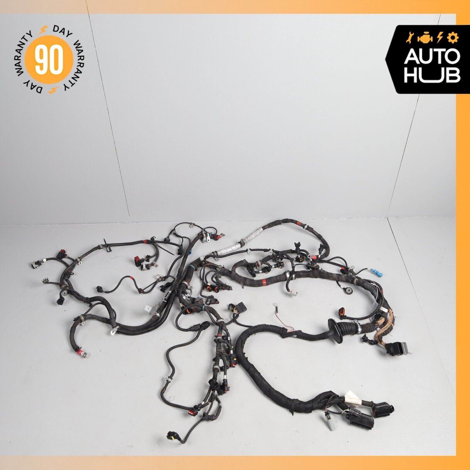 09-19 Maserati GranTurismo M145 4.2L V8 Engine Motor Wiring Wire Harness OEM