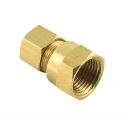 3/8'' Compression to 1/2'' Female NPT - High Quality Brass, Ships from the US