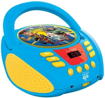 Lexibook RCD108TS Toy Story Boombox Kind Kinder CD-Player Musik Singen 