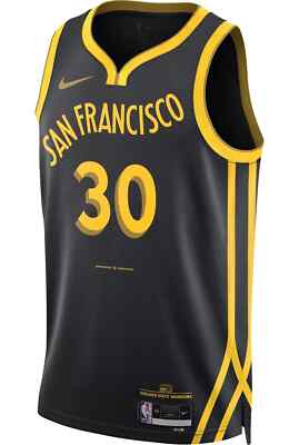 Steph Curry Golden State Warriors Nike City Edition Swingman