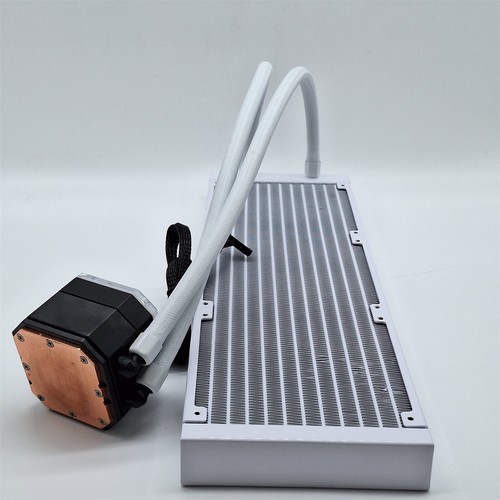Refroidisseur liquide CPU pour ordinateur de bureau Corsair iCUE H150i Elite CAPELLIX XT - Blanc - Photo 4/6