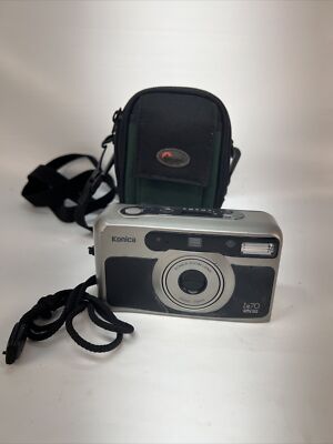 Konica Z-up 70 VP 35mm-70mm Point And Shoot Compact Film Camera W/ Case