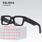 Men Women Thick Frame Square Reading Glasses Fashion Blue Light Blocking Glasses