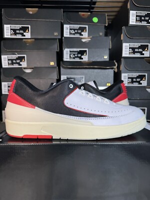 Nike Air Jordan Retro 2 Low Chicago Twist NBY BRAND NEW Size 12 Women