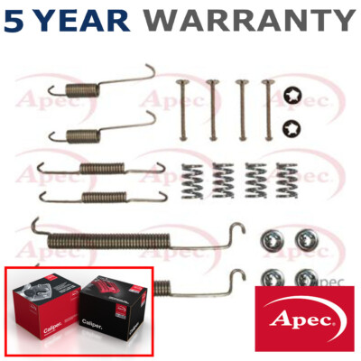 Apec Rear Brake Shoes Fitting Kit Fits Xsara Picasso Berlingo Scenic Partner