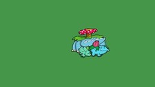 Pokemon cartoon pokmon minimalism green background Pad Gaming Mat Desk