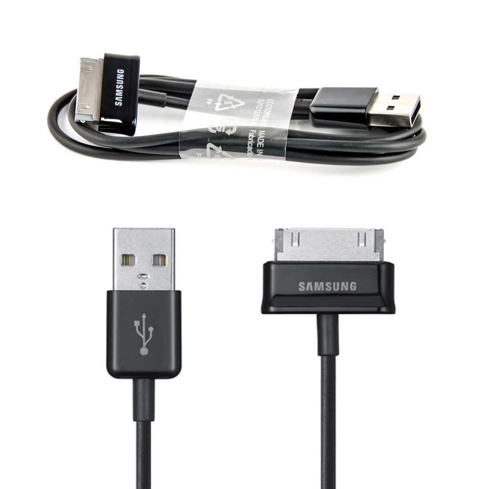 Câble Chargeur USB Data 30pin Original Samsung Pour Galaxy Tab Wifi (GT-P1010) - Photo 1/1