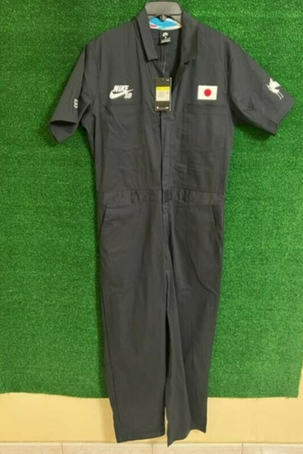 Nike Japan Sb X Parra Federation Kit Skate Coveralls Olympic Men Sz L DM7696-010 for sale online 