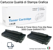2 Toner MLT-D1092S/ELS Compatibili per Samsung SCX-4300 SCX-4301 SCX-4310 