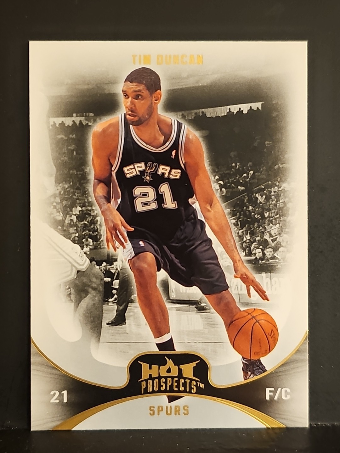 2008-09 Hot Prospects #23 Tim Duncan HOF SPURS