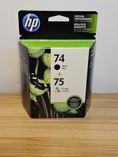 HP 74/75 CC659FN Black/Tri-Color Ink Cartridge EXPD 12/2016 Sealed