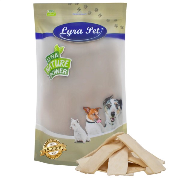 1 Kg Kauchips Aus BüFfelhaut FüR Zahnpflege Kauknochen Rind Kausnack Lyra Pet®-image
