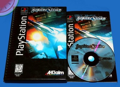 TESTED PlayStation 1 Game JUPITER STRIKE  Long Box Complete CIB with Manual Reg
