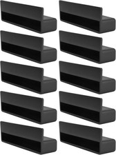 10x Support Latte Simple Lit sommier 100 x 12 mm Plastique Embout à Agrafer Vis