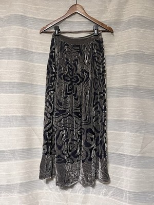 NWT Ulla Johnson Valetta Velvet Skirt   Luna   Size 00