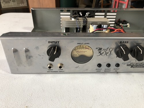 Ashdown MAG300 300W Bass Amp Head  Powers on