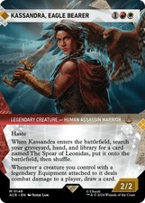 Kassandra, Eagle Bearer (Showcase) - Foil NM MTG Universes Beyond: Assassin's...