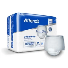 Attends Disposable Underwear Medium Moderate 20 Ct