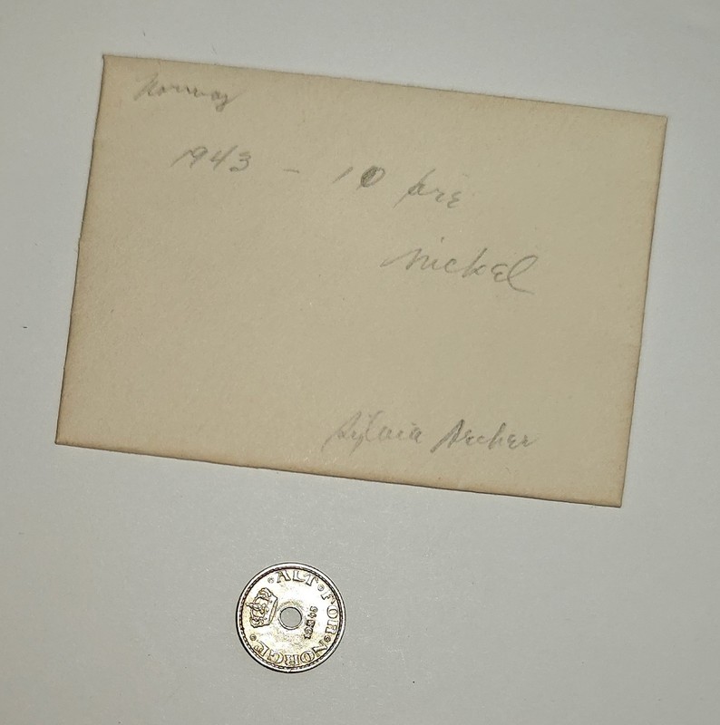 Older coin from Norway - 1943 - 10 Ore