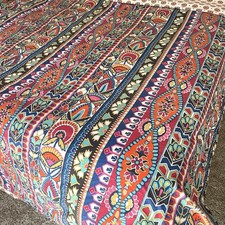 Mudhut Boho Full/Double Duvet Cover 82x84 100...