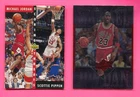 MICHAEL JORDAN CHICAGO BULLS UPPER DECK NBA 2 BASKETBALL CARD LOT