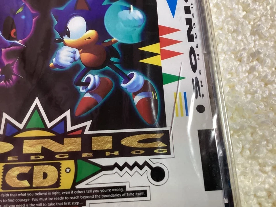 Sonic the Hedgehog CD 1993 Japan SEGA Mega CD Game Brand New Factory Sealed - Image 4 of 4
