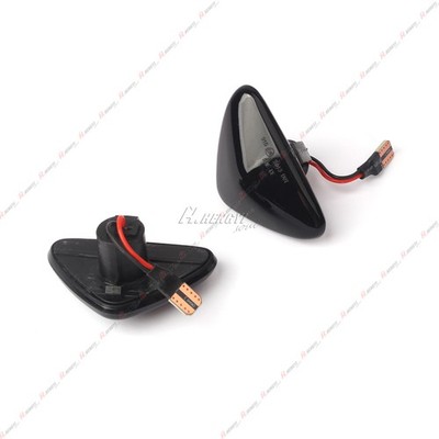 2X Seitenblinker Blinker Schwarz E8-Nummer passend für Fiat Ducato 244 2002-2006