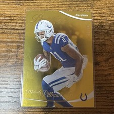 🏈2023 Prestige Michael Pittman Jr 128 Xtra Points Gold football parallel /75