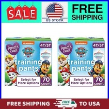  NO FEE Parent's Choice Absorbent Boys Potty Training Pants, 4T-5T, 70 Count