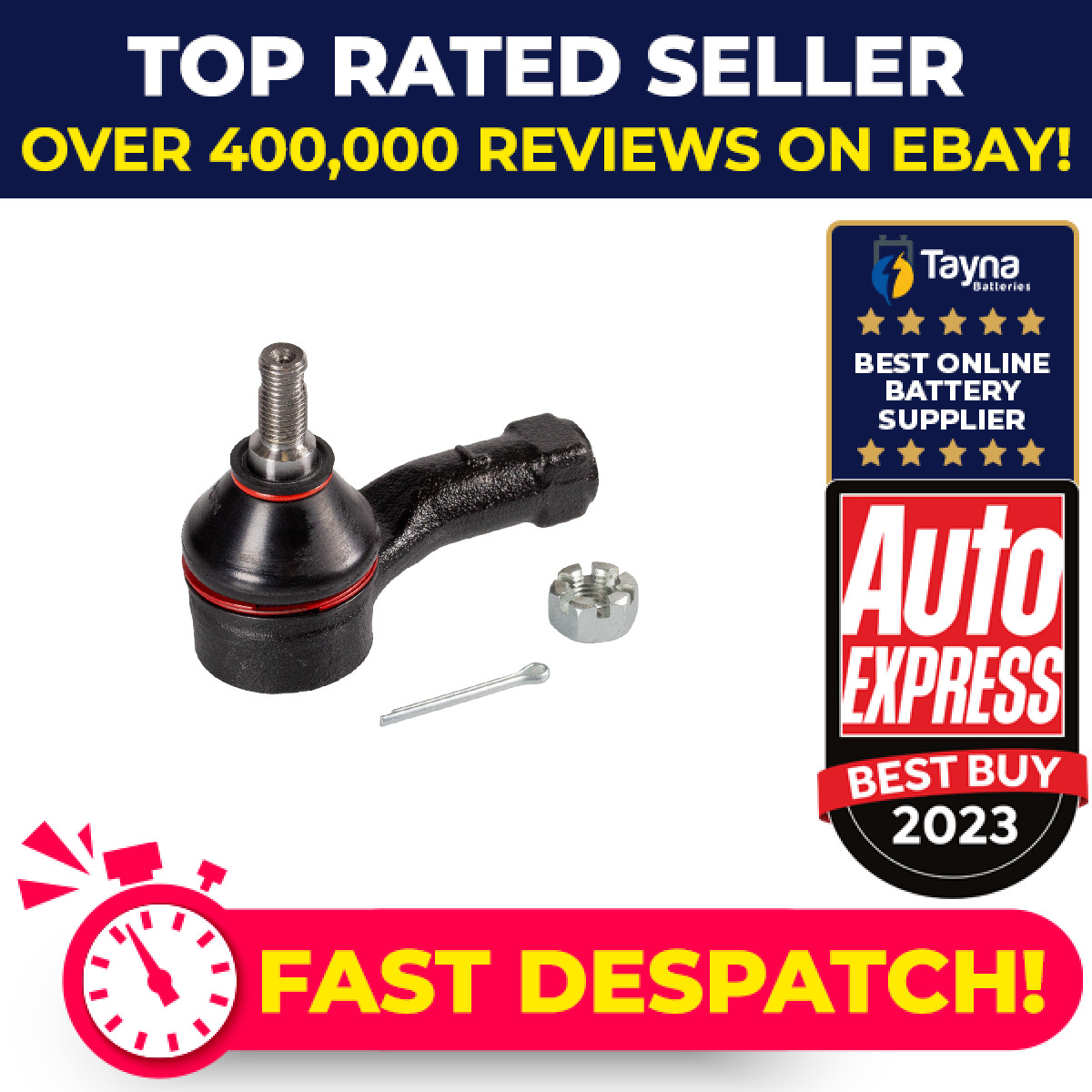 Tie / Track Rod End Left 106707 Febi Joint 56820B4000 Genuine Quality Guaranteed