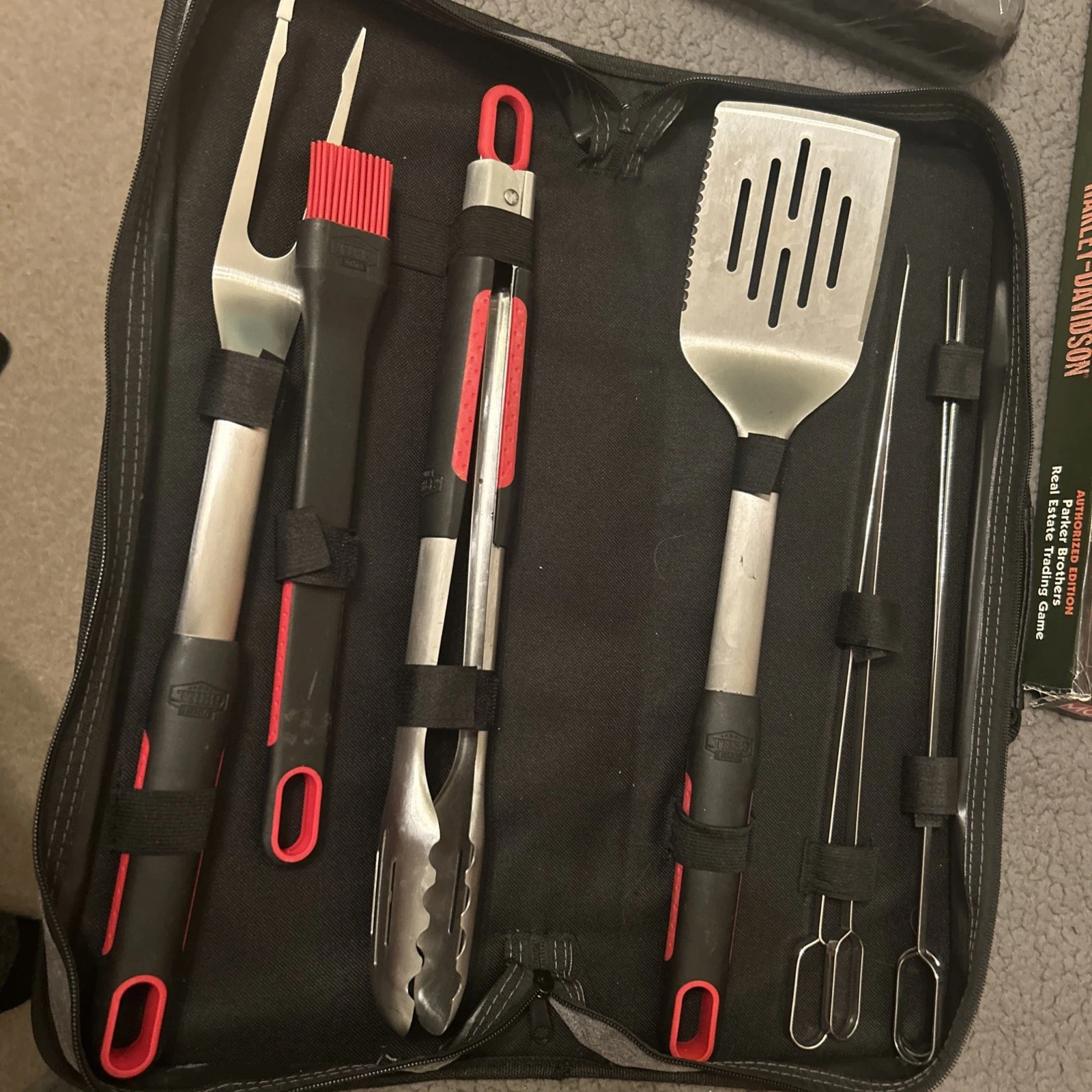 Expert Grill SS BBQ Grill Tool Set 8 Pieces