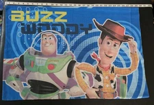 Toy Story Buzz Lightyear Woody We Stick Together Standard Size Pillowcase Retro