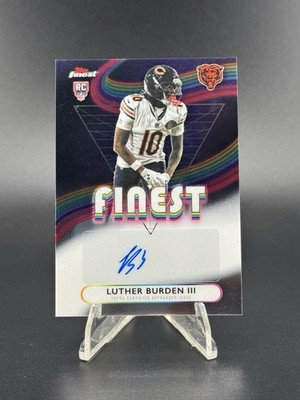 2025 Topps Finest Luther Burden III Rookie Finest Autograph #RFA-LB