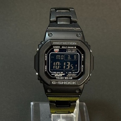 CASIO G-Shock GW-M5610 Series Solar Digital Multi Band 6 Water Resistant USED