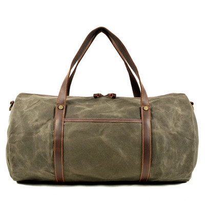 Vintage Large Capacity Waterproof Folding Canvas Travel Bag 9824