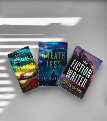 3 Book bundle: Fear The Neighbor, Breathless and The Fiction Writer