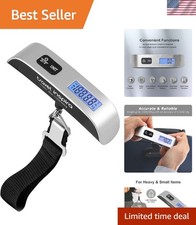 Portable Digital Luggage Scale - 110lbs Capacity, Ideal for Stress-Free