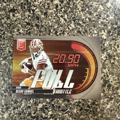 2025 Donruss Elite Deebo Samuel Full Throttle  49ers #25