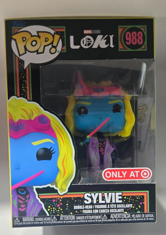 Funko Pop! Vinyl: Marvel - Sylvie (Black Light) - Target (T) (Exclusive) #988